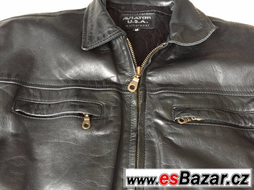 AVIATOR USA - kožená bunda – fotografie 5
