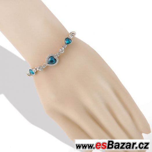 Náramek heart blue – fotografie 2