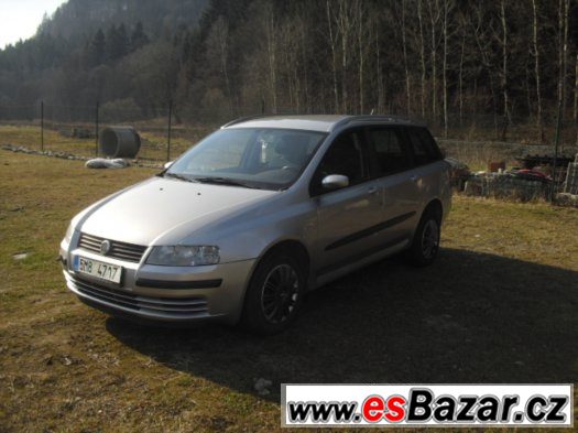 Fiat Stilo Combi 1,9 Jtd 85 KW RV 2003 náhradní díly – fotografie 1