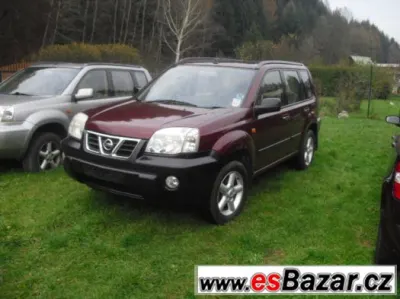 Prodám díly na Nissan X-Trail 2,2 Dci 84 kw vinová met.