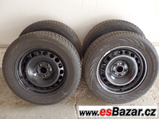 Sada zimních pneu 215/60 R16 včetně ráfků – fotografie 1