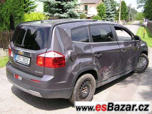 Prodám Chevrolet Orlando LTZ 1,4 TURBO 103kw,benzin,2013/11 – fotografie 5