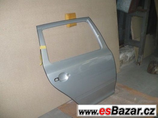 PZ dveře Octavia II Facelift stříbrná met. – fotografie 3