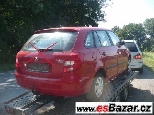 FABIA II combi Facelift 1,2 HTP, 2011 – ND z vozu – fotografie 2