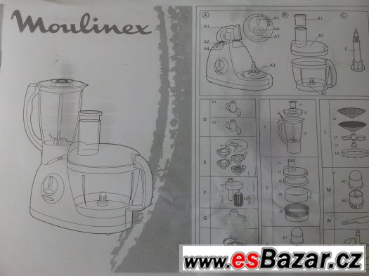 Kuchyňský robot Moulinex - náhradní díly – fotografie 1