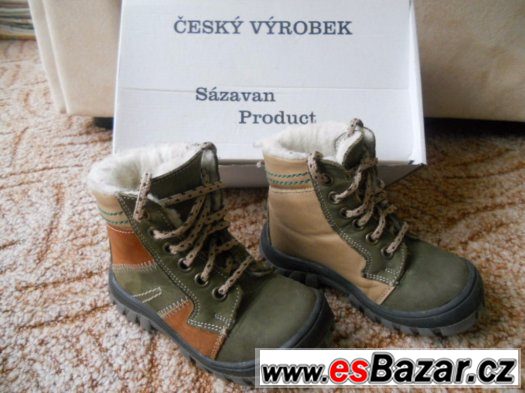Zimní boty s kožíškem, vel. 23 – fotografie 1