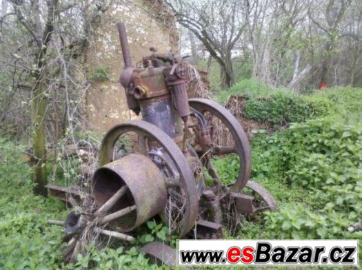Stabilní motor, lokomobila, stabilák – fotografie 3