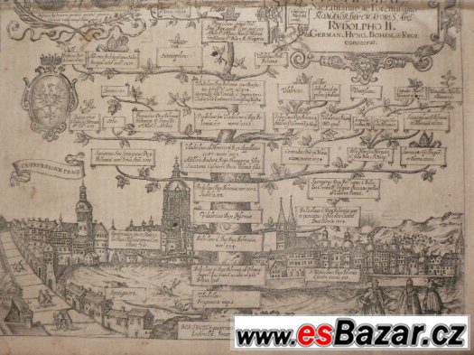 rodokmen českých králů z roku 1606 - Albizzi Florencie – fotografie 2