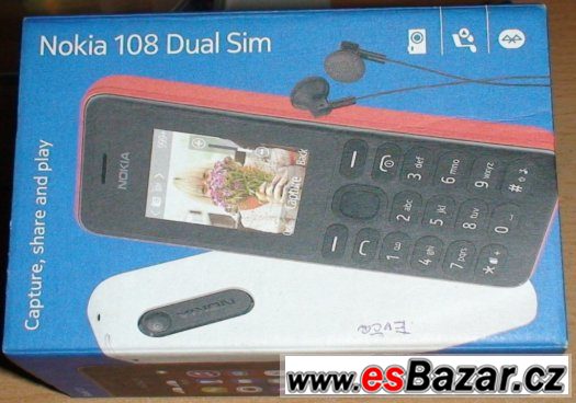 Nokia 108 DUAL SIMM (2ks v záruce) – fotografie 1