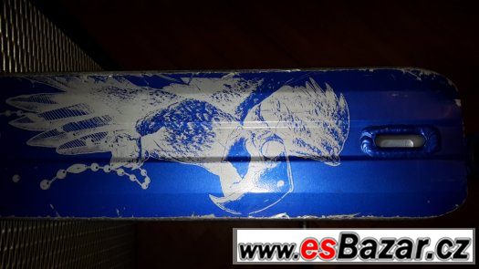 Koloběžka freestyle Fasen Complete Spiral Silver Blue – fotografie 4