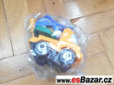 Hmotové šroubovací autíčko pro malé mechaniky