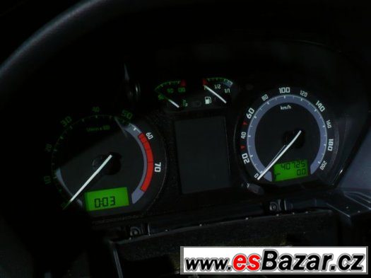 Budíky s pal. počítačem + PIN kód Fabia 1 facelift 2004-2009 – fotografie 2