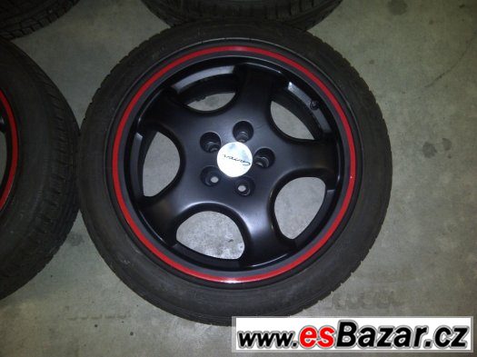 Alu kola 7,5Jx17", 5x100 + zimní pneu – fotografie 2