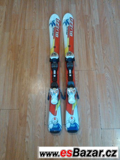DĚTSKÉ LYŽE BLIZZARD 100cm + BOTY ALPINA 210 – fotografie 1