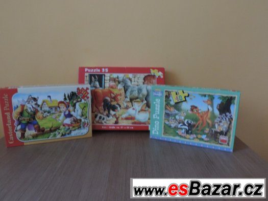 dívčí puzzle – fotografie 1