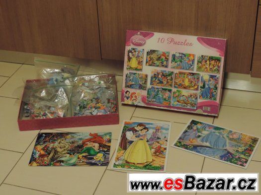 puzzle princezny-10kusů – fotografie 2