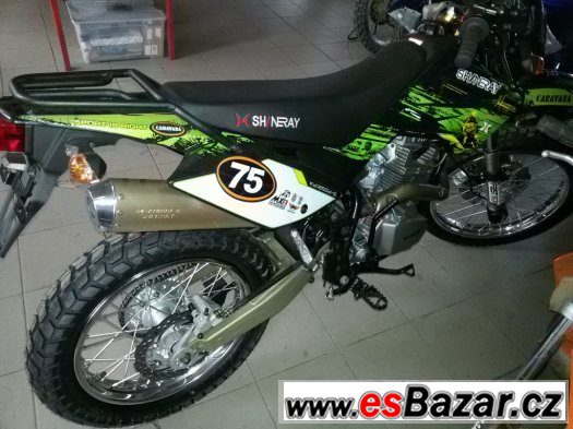 motocykl enduro shineray 125ccm – fotografie 1
