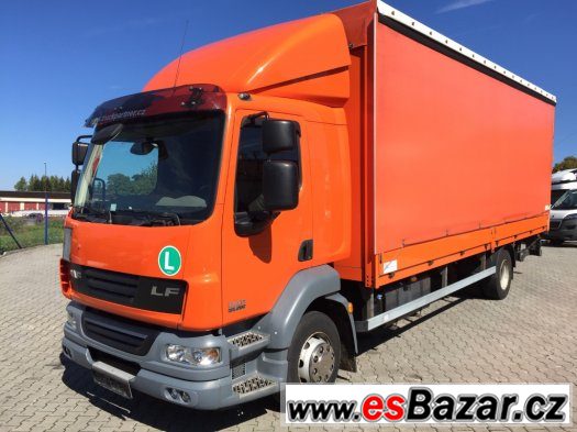 DAF LF 55.280,Euro 5,valník ,lůžko,hyd.plošina 1,5 tuny. – fotografie 2