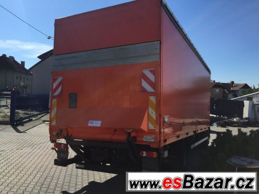 DAF LF 55.280,Euro 5,valník ,lůžko,hyd.plošina 1,5 tuny. – fotografie 5