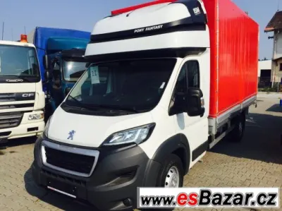 Peugeot Boxer 3L - 180 PS, valník 8 palet .Skladem