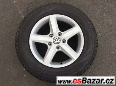 Alu kola original  s pneu 95% na vw  tuareg a dalsi...s pneu