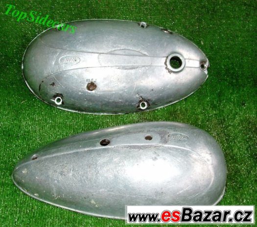 Jawa 350 typ 360 kryty motoru sada 2ks – fotografie 4