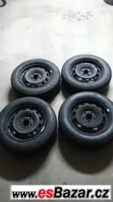 Zimní kola 15" Ford, Volvo, atd. gumy 195/65 R15