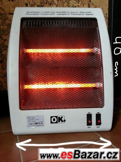 Infrazářič / Infratopení 800-1000W – fotografie 1