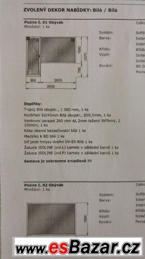 prodam plastova okna – fotografie 1