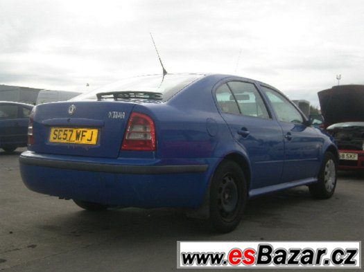 Octavia 1,9 TDI dovoz Anglie volant vpravo – fotografie 3