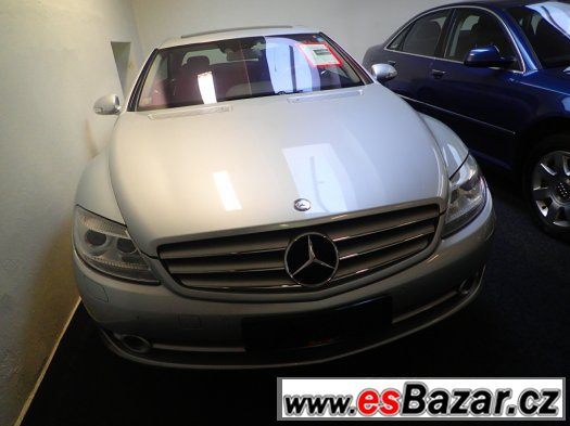 Mercedes Benz CL500 - rok 7/2008, nejeto 118 tis km – fotografie 4