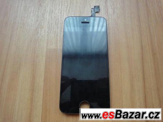 Nový přední panel (LCD+dotyk+rámeček) na iPhone 5S + nalepen – fotografie 1