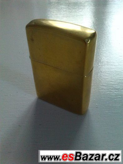 stary zapalovac ZIPPO MOSAZ – fotografie 1