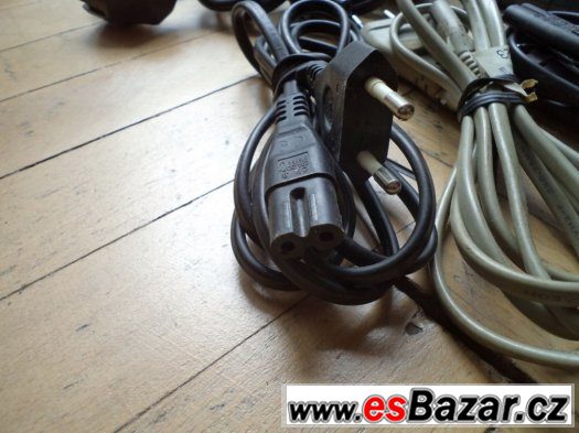 Prodám napájecí kabely k počítačům, USB kabely k tiskárnám – fotografie 2