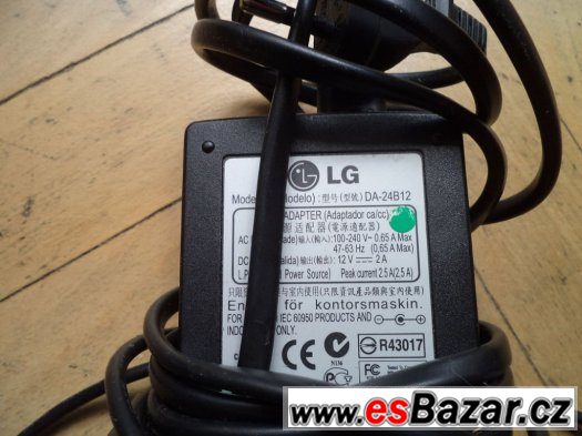 Prodám AC adaptér (zdroj) k notebooku LG – fotografie 2