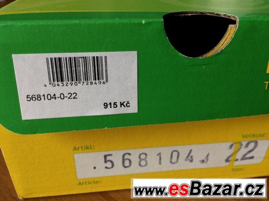 FARE  sandalky vel. 22 - nošeny pouze jako bačkůrky – fotografie 5