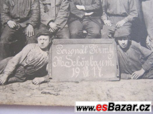 Benešov pohlednice M.Schonbaum RU památník Tyršova ulice – fotografie 2