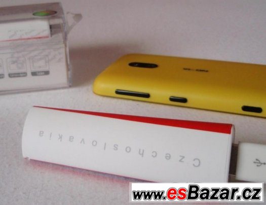 Přenosná power bank externí baterie pro mobil 2400mah cz/svk – fotografie 5