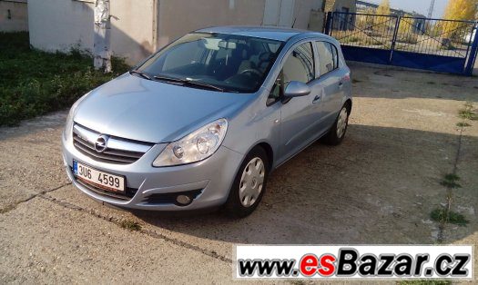 Opel Corsa 1.2i 16Vr.v.2007 odpočet DPH,78500bez DPH – fotografie 1