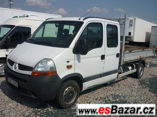 RENAULT MASTER 2,5 DCI 7 míst + sklápěč – fotografie 1