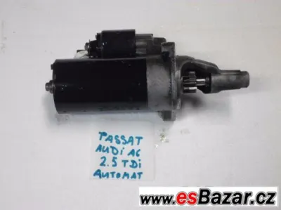 starter audi ,passat, superb 2.5 tdi 110kw plne funkcni