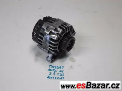 alternator audi passat superb 2.5 tdi 110kw plne funkcni