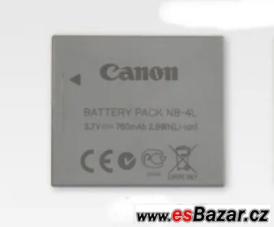 Canon NB-4L originální baterie