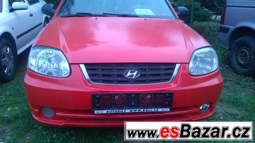 Hyundai Accent 1.3 63.3kW r.v. 2005 – fotografie 2