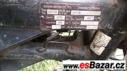 Suzuki 600 GN 72 B - – fotografie 4