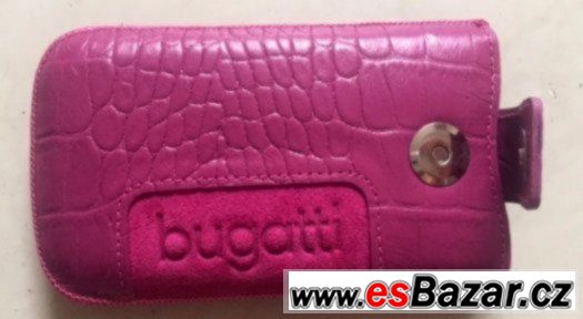 kožené (100% kůže )pouzdro zn.Bugatti na mobil-nové – fotografie 3