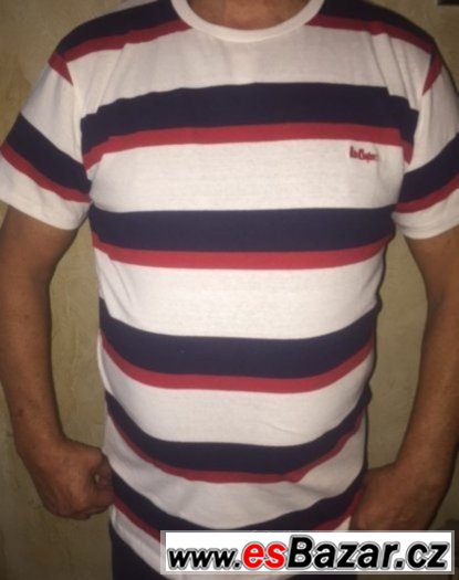 pružné pánské tričko zn.Lee Cooper vl.XXL-nové – fotografie 1