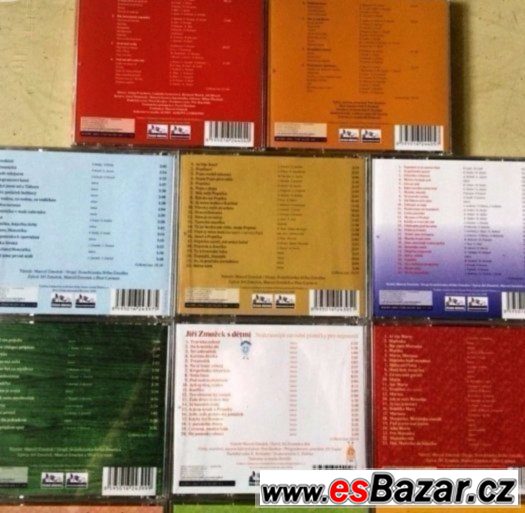 15 kusů CD Jiřího Zmožka-nové – fotografie 4