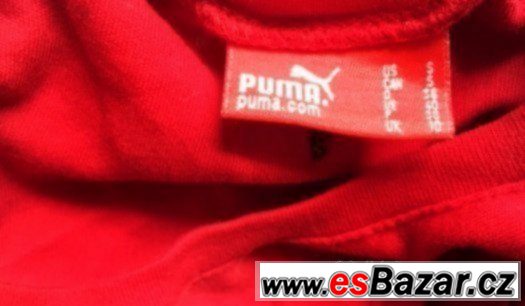 pružné červené tričko tílko zn.Puma vel.S – fotografie 2