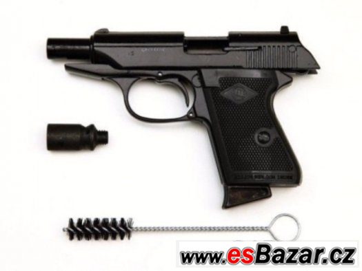 Prodám plynovou pistoli Bruni NP Black 9mm - Walther PPK rp. – fotografie 1
